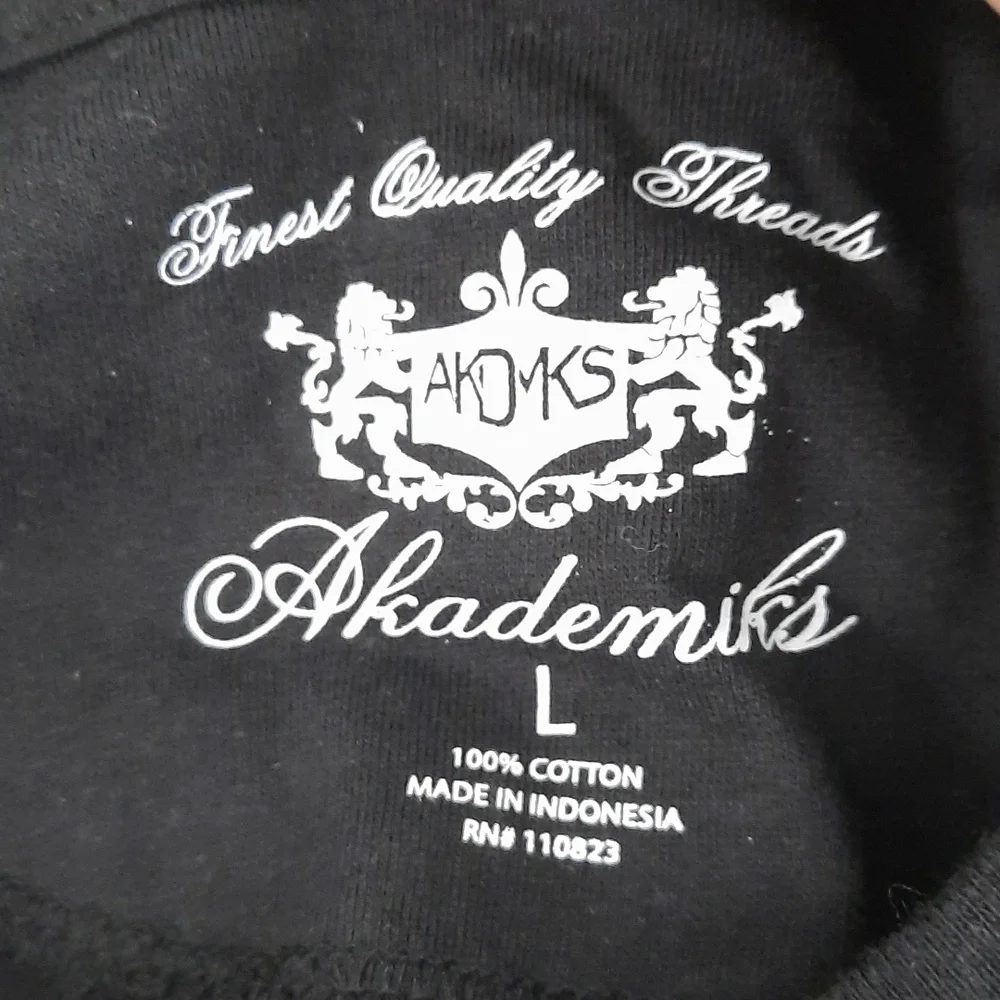 NWT AKADEMIKS Black T- shirt  SZ L - Picture 8 of 10